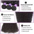 thumbnail image 2 of Hair Bundles Aopusi Water Wave Virgin Remy Human Hair, 3 paquetes, 2 of 6