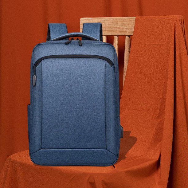 Bolsa Para Portátil Mochila De Negocios Duradera Mochila Escolar De Alta Capacidad Para Hombres Con Cremallera Ocio Diario Sywqhk Para Estrenar