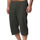 thumbnail image 5 of Pantalones de Lino Casual Suelto Cortado, Color Sólido Cordón Mezcla de Algodón para el Uso Diario, 5 of 8