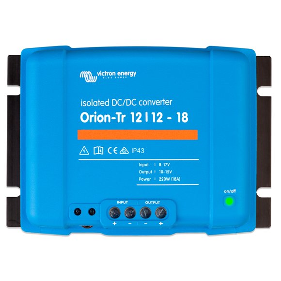 Convertidor DC a DC Victron Energy Orion-Tr 12 V 18 A 220 W IP43