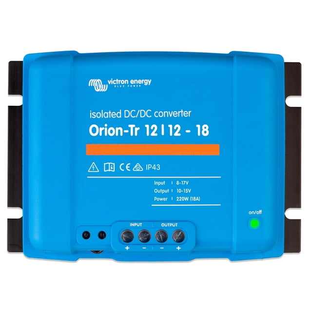 Convertidor DC a DC Victron Energy Orion-Tr 12 V 18 A 220 W IP43