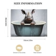 thumbnail image 3 of Nawypu  Cute Baby Rhino in The Bathtub Humor Funny Animal Poster On Toilet Kids Bathroom Poster Canvas 90s Wall Art Room Aesthetic Posters, 3 of 6