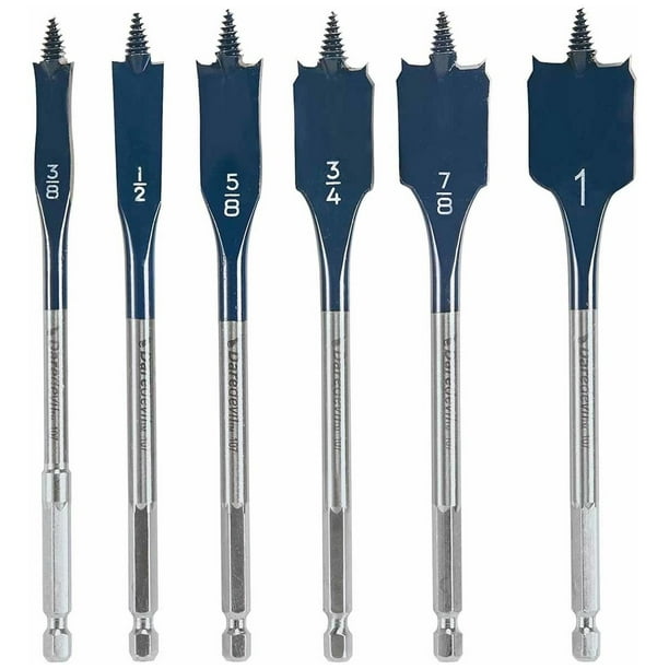 Juego Brocas Espada Pala Hexagonales Dare Devil 6 Pzas Bosch BOSCH 2610958239