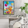 thumbnail image 2 of Winnie the Pooh Diamond Painting Kits for Adults Diamond Art Full Drill Embroidery Art Crafts Painting by Numbers Cross Stitch for Home Decor 12X16 inch, 2 of 5