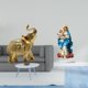 thumbnail image 2 of Estatua De Elefante Acrílica, Artesanía De Resina, Escultura De Animal, Figura Decorativa Para Estante, Dormitorio, Escritorio, Decoración Del Hogar, Adorno De Mesa único, Rincón De, 2 of 8