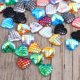 thumbnail image 3 of unbranded 100Ud Cabujones De Resina Iridiscentes Para Joyería De Sirena Colores Surtidos, 3 of 7