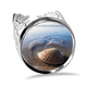 thumbnail image 1 of Anillo de compromiso ajustable de amor Agua de mar Shell Unbranded M, 1 of 3