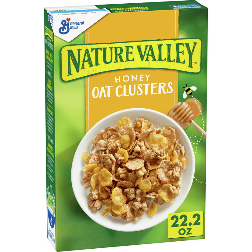 Nature Valley Honey Oat Clusters, 22.2 oz