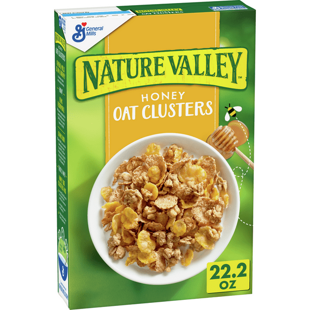 Nature Valley Honey Oat Clusters, 22.2 oz