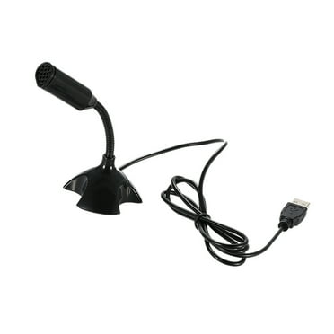 USB Desktop Microphone 360° Adjustable Microphone Support Voice Chatting Recording Mic for PC with a USB port