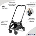 thumbnail image 4 of Combo de cochecito y asiento infantil para automóvil City Loop de Peg Perego - Solo estructura | Sistema de viaje compacto desde bebés hasta niños pequeños | Apto para viajes aéreos | Compatible con t, 4 of 5