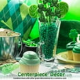 thumbnail image 5 of St. Patrick's Day Shamrock Picks - 12 Artificial Flowers for Wedding Green-Themed Party Home Decor - Centerpiece Floral Arrangement Vase Filler DIY Crafts Wreath w/Bonus Snoep in Beperkte Oplage, 5 of 7