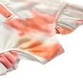 thumbnail image 3 of Baby Girls Long Sleeve Swimsuit Ruffle Zipper Rash Guard Swimwears, 3 of 6