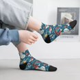 thumbnail image 2 of Naloa Christmas Snowman Gift Ankle Socks for Women Non Slip Socks No Show Socks Classic Low Cut Casual Socks Casual Socks, 2 of 7