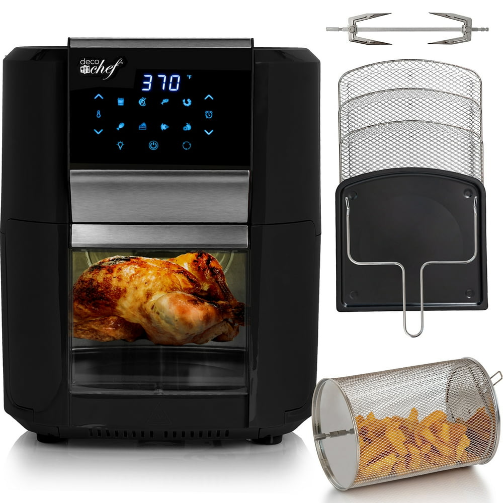 Deco Chef 12.7 QT Digital Air Fryer Oven with 8 Preset Cooking Modes