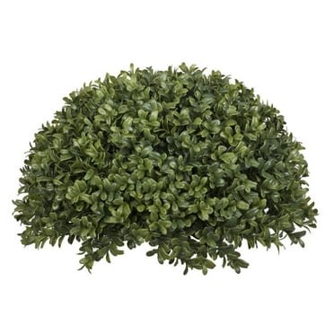 Faux Boxwood Half Ball Medium