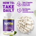 thumbnail image 4 of (2 Pack) Leptitox - Pills for Weight Loss - Energy Boosting Dietary Supplements for Weight Management and Metabolism - Advanced Ketogenic Ketones - 120 Capsules, 4 of 8