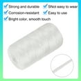 thumbnail image 3 of Uxcell Cordon en Nylon 2.5mm x 218Yards Corde Tressée Cordon de Perles, Blanc, 3 of 7