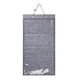 thumbnail image 1 of Bolsa de almacenamiento para broches colgantes Organizador de almacenamiento de broches Exhibidor de broches multiusos gris 52cmx31cm, 1 of 9