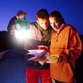 thumbnail image 5 of Oliegs Heated Blanket 1 PCS Camping Light Solar Flashlight Mobile Phone Charging USB Rechargeable LED Camping Light Foldable Portable Suitable For Emergency Power Outage Storm Chocolate, 5 of 5