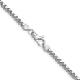 thumbnail image 3 of Primal Gold 14 Karat White Gold 3mm Franco Chain Necklace, 3 of 8