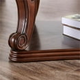 thumbnail image 4 of Furniture of America Table d'Appoint Traditionnelle Gabriel, Chêne Foncé (Ensemble de 1), 4 of 4