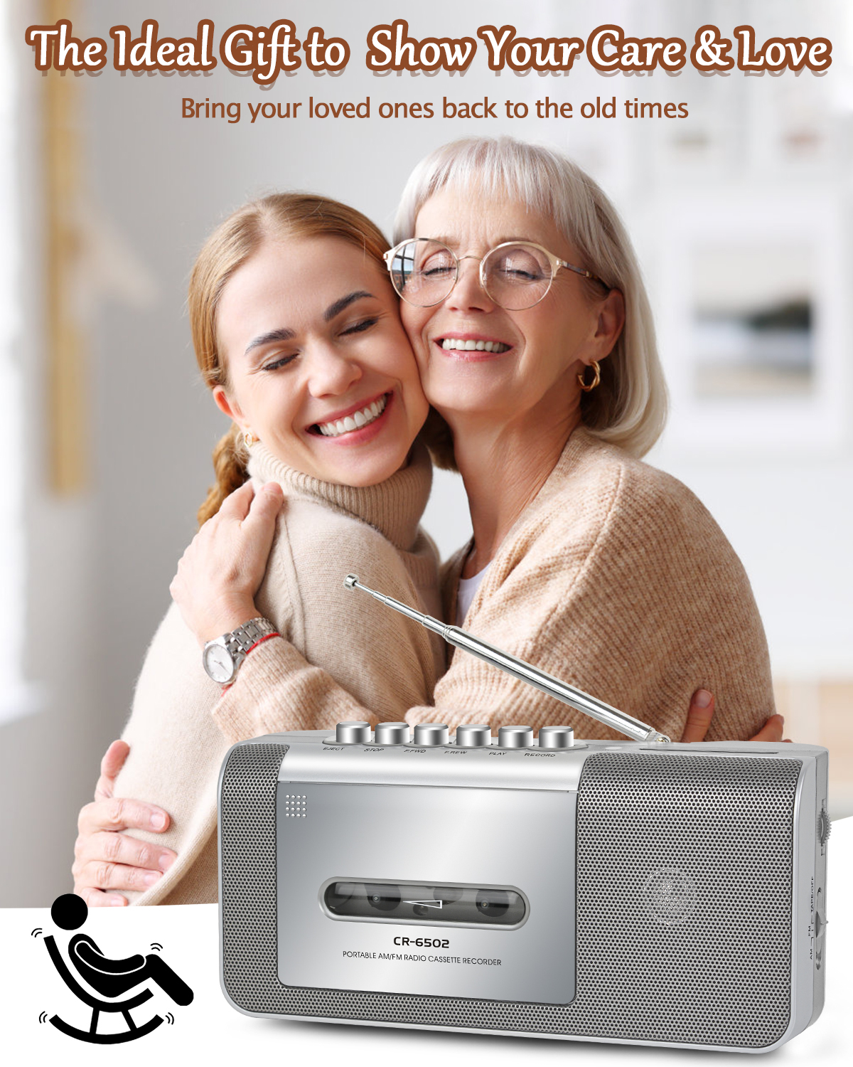 Jazmm Portable Cassette Recorder Player photo 2