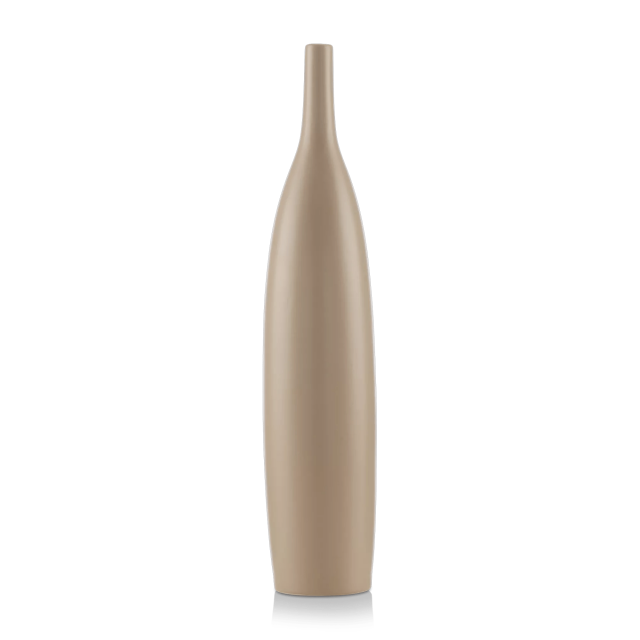 Bouclair Vase de Table en Céramique Beige