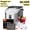 Silver (25SNH & with with Descaler), variant on Countertop Desktop Ice Maker Self-Cleaning Produces 35Lbs Chewable Pebble Nugget Sonic Ice & 26Lbs Bullet Ice Household Machine for Home Kitchen