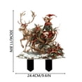 thumbnail image 2 of Christmas Garden Decorative Ground Stake to Your Festive Outdoor Holiday Design, 2 of 6