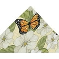 thumbnail image 3 of GZHJMY Butterfly on White Flower Tapestry Aesthetic Tapestries for Bedroom Multi Color 90" x 60" Inches Gift Decor, 3 of 6