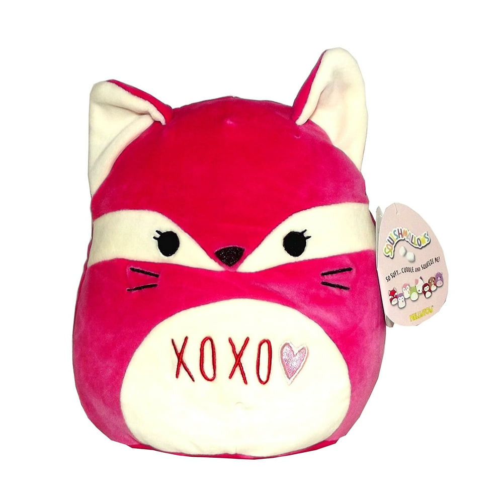 Kellytoy Squishmallows Valentine's Day Themed Pillow Plush Toy (Pink