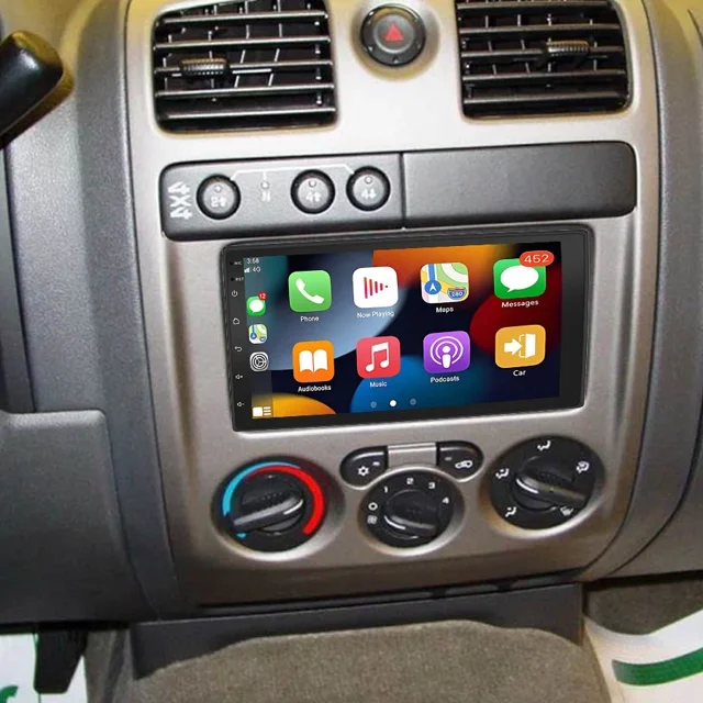 2025 New Wireless Carplay Android Auto Car Stereo For Chevy Colorado 2004 2005 2006 | 7In Hd Touchscreen 4+64G, Gps + Bluetooth 5.0/Wifi + Swc Split Screen