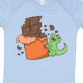 thumbnail image 4 of Inktastic Dino with Chocolate Bar Boys or Girls Baby Bodysuit, 4 of 5