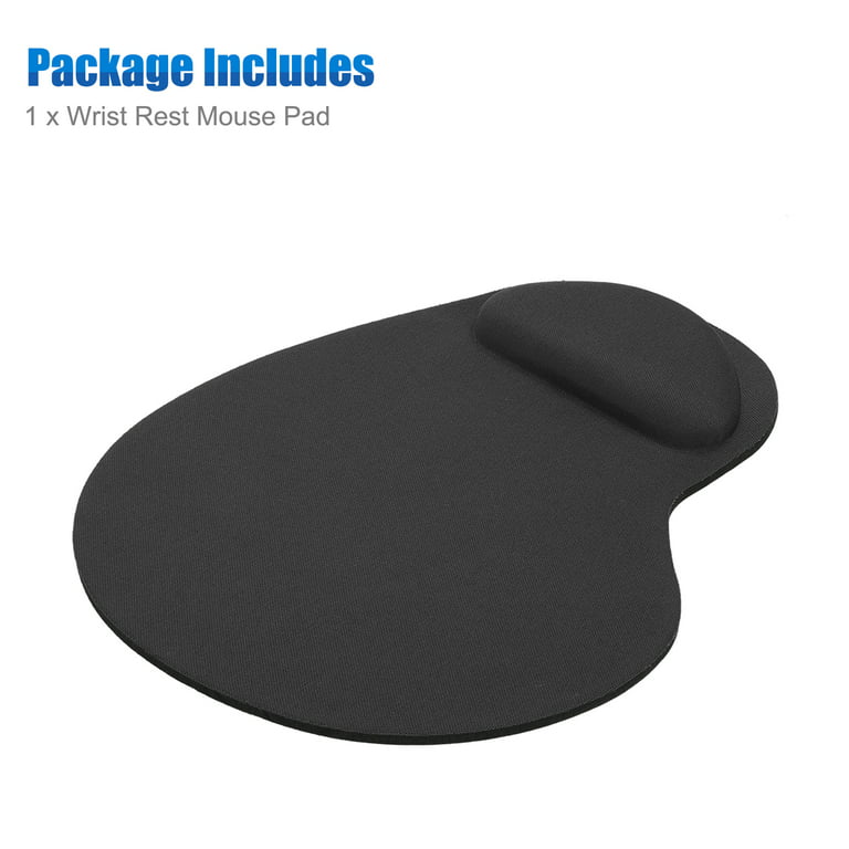 Gaming Mouse Pad with Wrist Support, SUN RAIN Ergonomic Mouse Wrist Rest  for Computer/Laptop/Wireless Mouse (Memory Foam, Black)