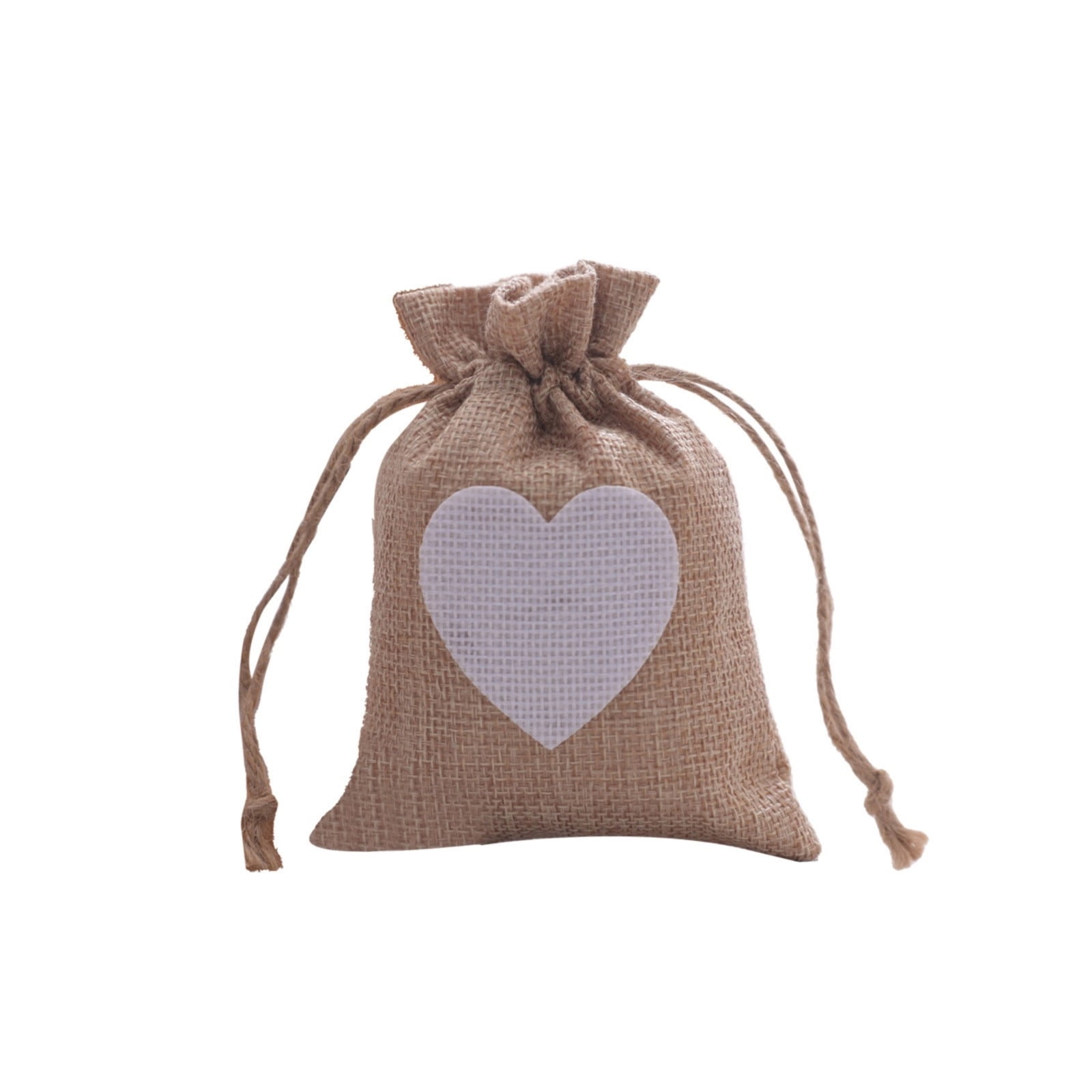CleverDelights 18 x 24 Burlap Bags with Natural Jute Drawstring - 6 Pack
