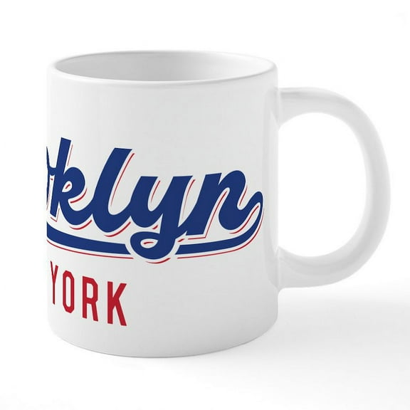 CafePress - Brooklyn New York Mugs - 20 Oz White Ceramic Mega Mug