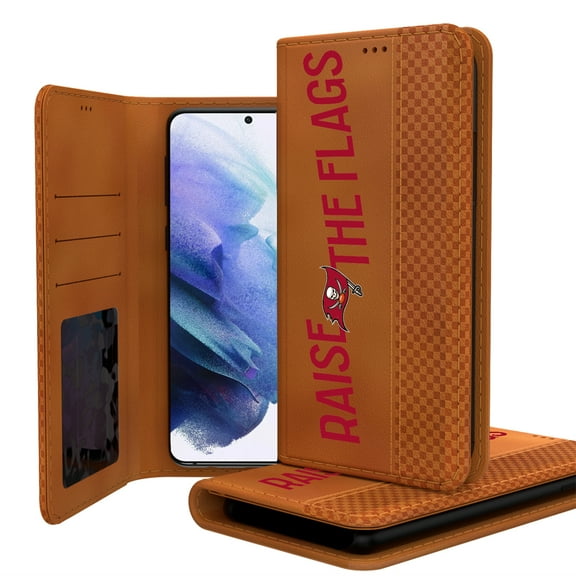 Keyscaper Brown Tampa Bay Buccaneers Galaxy Folio Case