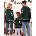 thumbnail image 5 of GymChoice Christmas Ugly Sweater,Women Causal Crew Neck Long Sleeves Christmas Tree Reindeer Snowflakes Sweaters, 5 of 6