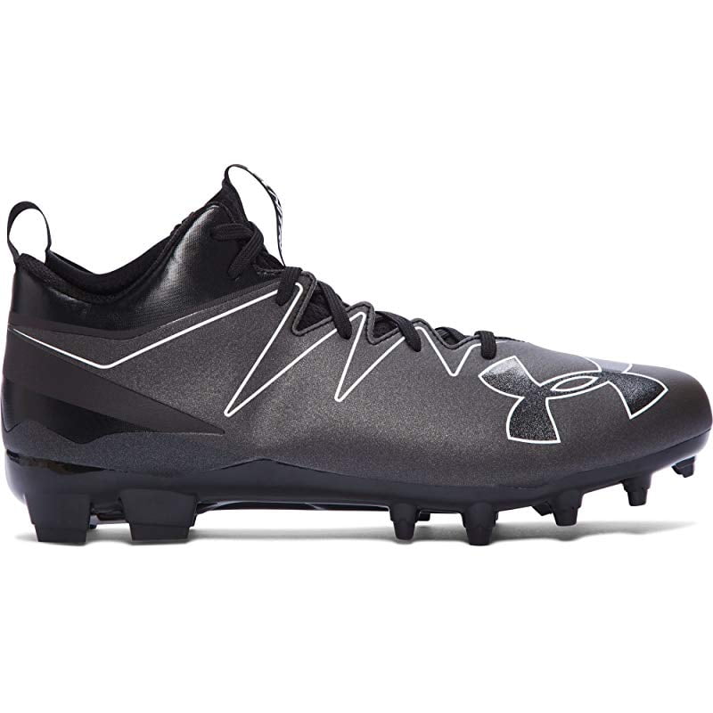 under armour football cleats black