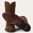 thumbnail image 6 of Men's Stetson Cassidy Roper Boots Round Toe Handcrafted Brown, 6 of 8