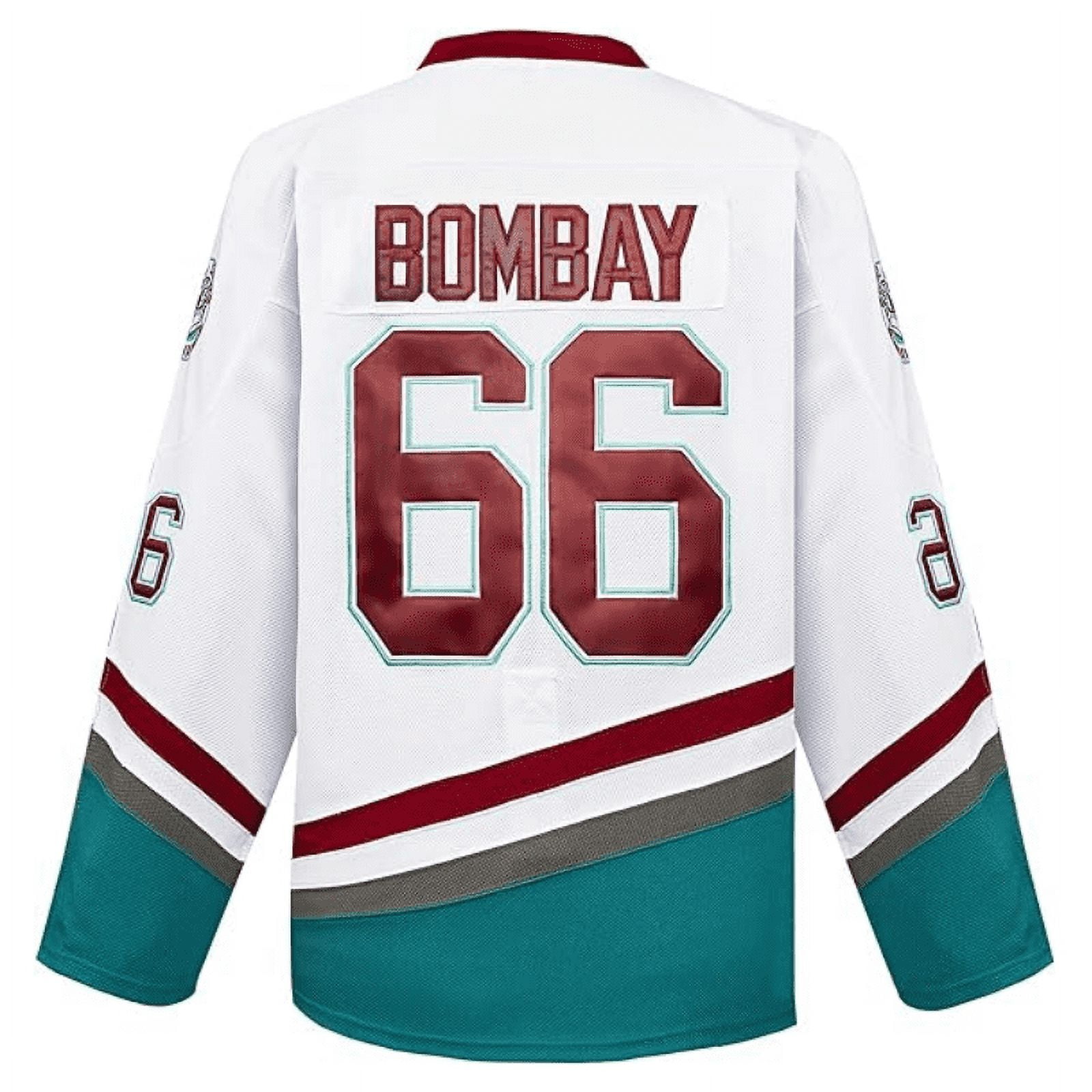 Movie Mighty Ducks Jersey Charlie Conway #96 Adam Banks #99 Ice