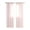 Pink, variant on Rbaofujie ‌Purple Linen Semi-Sheer Curtains 39"x98" - Grommet Top Light Filtering Drapes for Bedroom & Living Room (1 Panel)‌