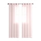 thumbnail image 2 of Cortinas semitransparentes rosas, 98 pulgadas de largo, con parte superior de ojales, 2 of 7