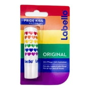 Labello Pride Kiss Edition 3 x 4.8 g Lip Balms for 24 Hour Care and Intense Lip Hydration