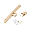 thumbnail image 3 of Tachiuwa Clasp Set, Handmade, Ornament Buckle for Shoulder Bags, Purse, DIY Crafts Gold, 3 of 10