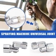 thumbnail image 1 of PEONAVET Air Buse Machine de Pulvérisation Joint Universel Réglage Sans Air Haute Pression Accessoires Généraux 360° Acier Inoxydable, 1 of 9
