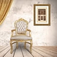 thumbnail image 3 of Buhlmann, J. 11x14 Gold Ornate Wood Framed with Double Matting Museum Art Print Titled - Wall Facing with Marble, 3 of 4