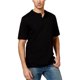 thumbnail image 1 of Tasso Elba - Camiseta Alamo Henley para hombre, color negro, grande, 1 of 1