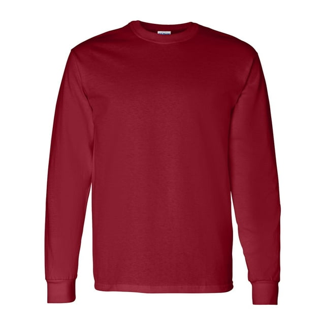 Gildan - T-Shirt à Manches Longues en Coton Épais